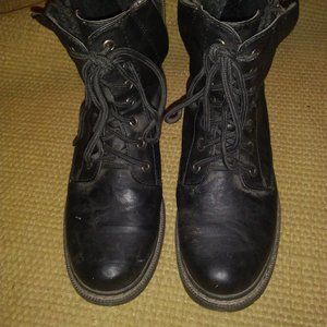 Wanted brand Black Boots - Size 7